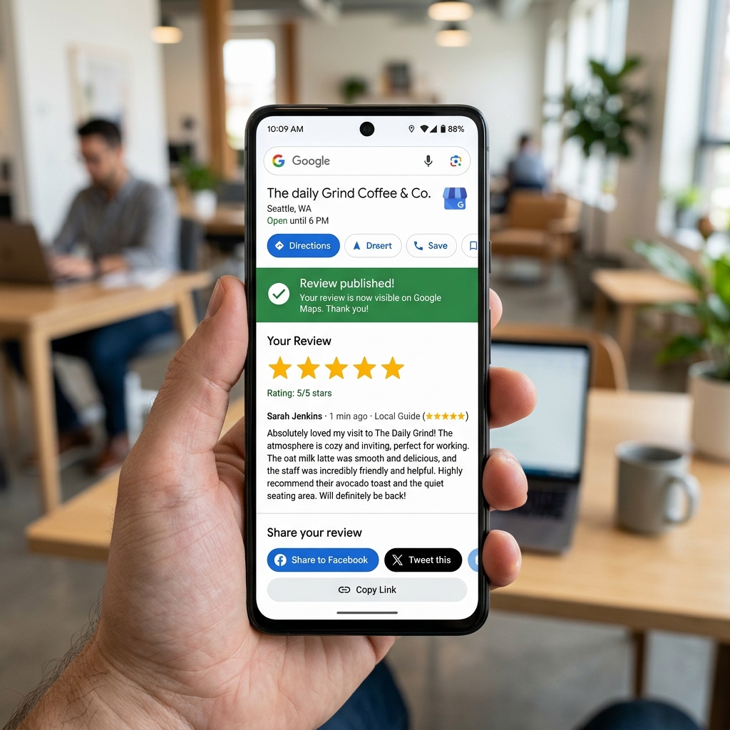 One-Tap Google Redirection & Social Hub